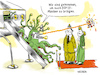 Cartoon: FFP 17 (small) by Thomas Kuhlenbeck tagged corona,virus,maske,masken,maskenpflicht,alien,technik,coronamaßnahme,coronamaßnahmen,ffp2,schutz