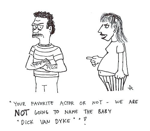 Cartoon: Favorite actor (medium) by Jani The Rock tagged dick,van,dyke