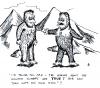 Cartoon: Telling you (small) by Jani The Rock tagged yeti,snowman,mountain,climber,himalaya,bigfoot,sasquatch