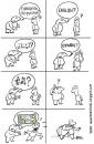 Cartoon: Universal Language (small) by BONIL tagged money,relationship,bonil