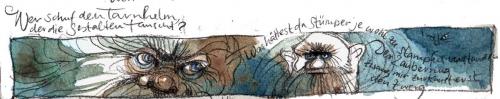 Cartoon: wenn zwerge streiten (medium) by Jollustration tagged gier,gold,greed