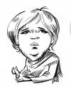 Cartoon: Claudia Roth (small) by Jollustration tagged politik,claudia,roth,prominent,frau,grün,traurig,leidend