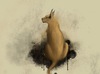 Cartoon: Luchs (small) by alesza tagged luchs bobcat tiere animals splatter kleckse unikatdesign digital art painting