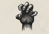 Cartoon: Study (small) by alesza tagged study,hand,hands,digital,art,work,painting,drawing,black