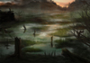 Cartoon: Swampland (small) by alesza tagged swampland marsh marshland swamp nature landscape