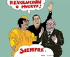 Cartoon: Autocrats Gadhafi Chavez Lula (small) by Fusca tagged corruption,autocrats,gadhafi,chavez,lula,dictators