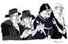 Cartoon: Bolivarian leaders (small) by Fusca tagged corruption,bolivarian,socialism,drugs,lula,cleptocracy,south,america