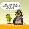 Cartoon: Coalition against new DarthVader (small) by fragocomics tagged gaddafi,libia,crisis,war,patrol,brent,gas,station,darth,vader,coalition,europe,sarkozy,onu
