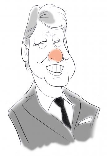 Cartoon: billclinton (medium) by ChristianP tagged billclinton,usa,president