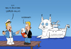 Cartoon: Luchsyacht (small) by ChristianP tagged yacht,luchs