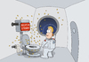 Cartoon: Space toilet (small) by ChristianP tagged space,toilet