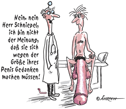 Cartoon: Neulich beim Arzt... (medium) by rpeter tagged mann,arzt