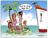 Cartoon: Blöde Frage (small) by rpeter tagged schiff kinder mann frau liebe insel inselwitz nackt