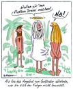 Cartoon: Falsche Antwort (small) by rpeter tagged eva,adam,paradies,gott,sex