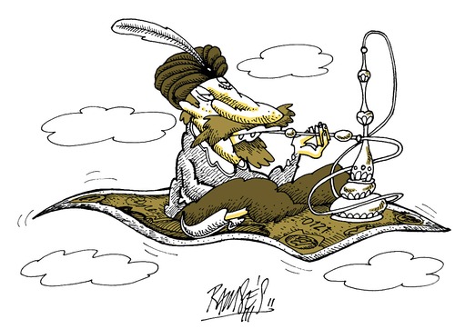 Cartoon: Solution (medium) by Ramses tagged money