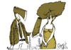 Cartoon: Failure marriage (small) by Ramses tagged rain,forests