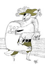 Cartoon: Tatoo (small) by Ramses tagged pirates,tatoo,sea,sailors,icons