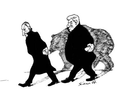 Cartoon: Ein russischer Bear (medium) by medwed1 tagged schljachow,cartoon