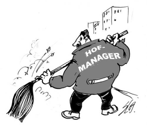 Cartoon: Manager (medium) by medwed1 tagged schljachow,cartoon