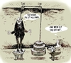 Cartoon: Keine (small) by medwed1 tagged wirtschaft,krise,usa,notigung,sanrtionen