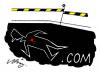 Cartoon: CSI dot-com (small) by neilo tagged crime,dotcom,csi