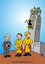 Cartoon: Always Pray First (small) by Joen Yunus tagged construction,cartoon