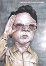 Cartoon: Kim Jong Il (small) by Joen Yunus tagged pencil watercolor caricature