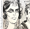 Cartoon: Elizabeth Taylor caricature (small) by Colin A Daniel tagged elizabeth,taylor,caricature