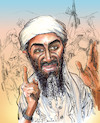 Cartoon: Osama BinLaden caricature (small) by Colin A Daniel tagged osama,bin,laden,caricature,colin,daniel