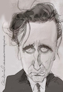 Cartoon: Timothy Carey caricature (small) by Colin A Daniel tagged timothy,carey,caricature,drawing,cartoon