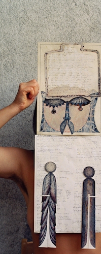 Cartoon: Body theatre (medium) by kirti ingerfurth tagged art