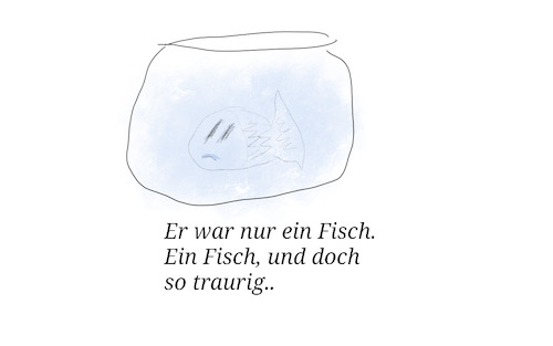 Cartoon: Fisch (medium) by hurvinek tagged sadness