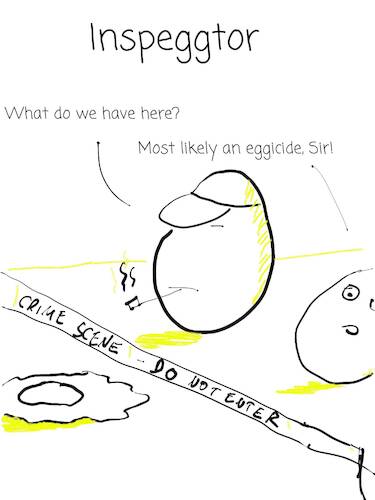 Cartoon: The Egg Series III (medium) by hurvinek tagged eggs