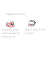 Cartoon: Lippenbekenntnisse (small) by hurvinek tagged lippenbekenntnis