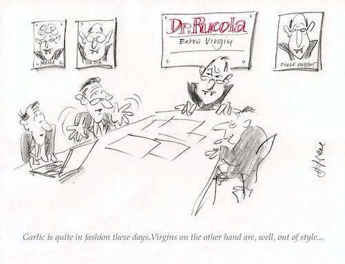 Cartoon: Dr.Rucola (medium) by helmutk tagged business