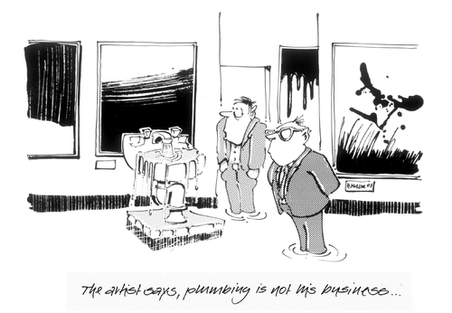 Cartoon: Extinct (medium) by helmutk tagged art
