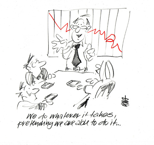 Cartoon: Whatever (medium) by helmutk tagged business