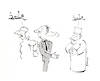 Cartoon: ?!? (small) by helmutk tagged communication