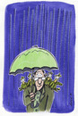 Cartoon: Rain BIrds (small) by helmutk tagged nature