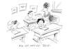 Cartoon: Test (small) by helmutk tagged education