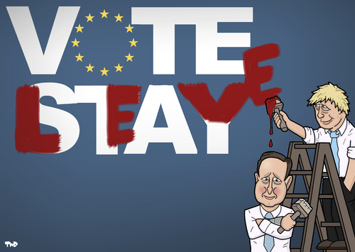 Cartoon: Brexit Referendum (medium) by Tjeerd Royaards tagged london,referendum,eu,uk,brexit,mayor,brexit,uk,eu,referendum,london,mayor