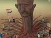 Cartoon: Cut it down (small) by Tjeerd Royaards tagged assad,syria,protests,dictator,downfall