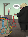 Cartoon: Maybe This One (small) by Tjeerd Royaards tagged uk,europe,eu,brexit,deal,no,boris,johnson