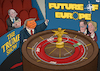 Cartoon: Wheel of misfortune (small) by Tjeerd Royaards tagged future,nato,eu,europe,trump,putin