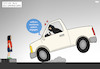 Cartoon: Why We Need Self-Driving Cars (small) by Tjeerd Royaards tagged new,york,terror,car,terrorist