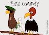 Cartoon: Bad Company (small) by Pepito tagged peace,war,eagles,birds,mankind,politics,history