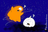 Cartoon: Halloween (small) by a-b-c tagged halloween,grusel,kürbis,nacht,geist,gespenst,angst,kinder,süßes,saures,umzug,horror,feiertag