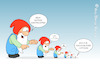 Cartoon: Rekursion (small) by a-b-c tagged rekursion,rekursiv,physik,zwerg,unendlich,funktion,informatik
