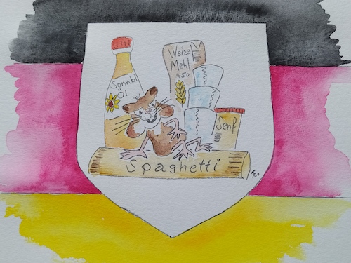 Cartoon: neues deutsches Wappen (medium) by Bubi007 tagged wappen