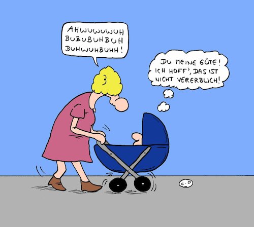 Cartoon: Abubububu (medium) by CartoonMadness tagged baby,sprache,mutter